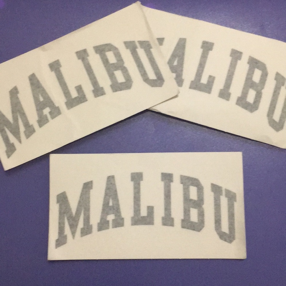 Brandy Melville Malibu Stickers